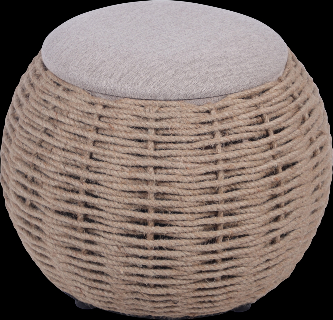 Jumara Beige Storage Ottoman - Thumbnail - Image 6