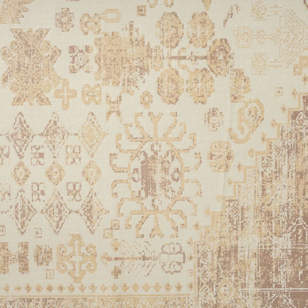 Jumu Beige 5'3 x 7' Rug - Thumbnail - Image 8