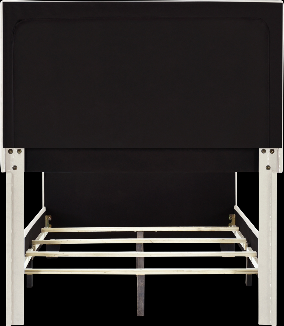 Junewood White Twin Bed - Thumbnail - Image 5