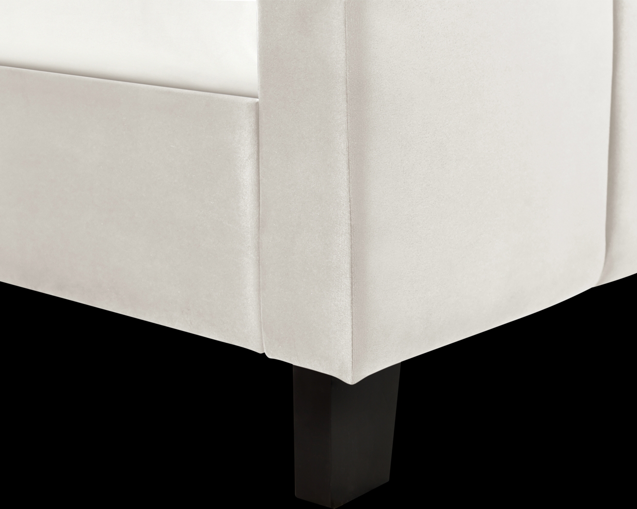 Junewood White Twin Bed - Thumbnail - Image 6