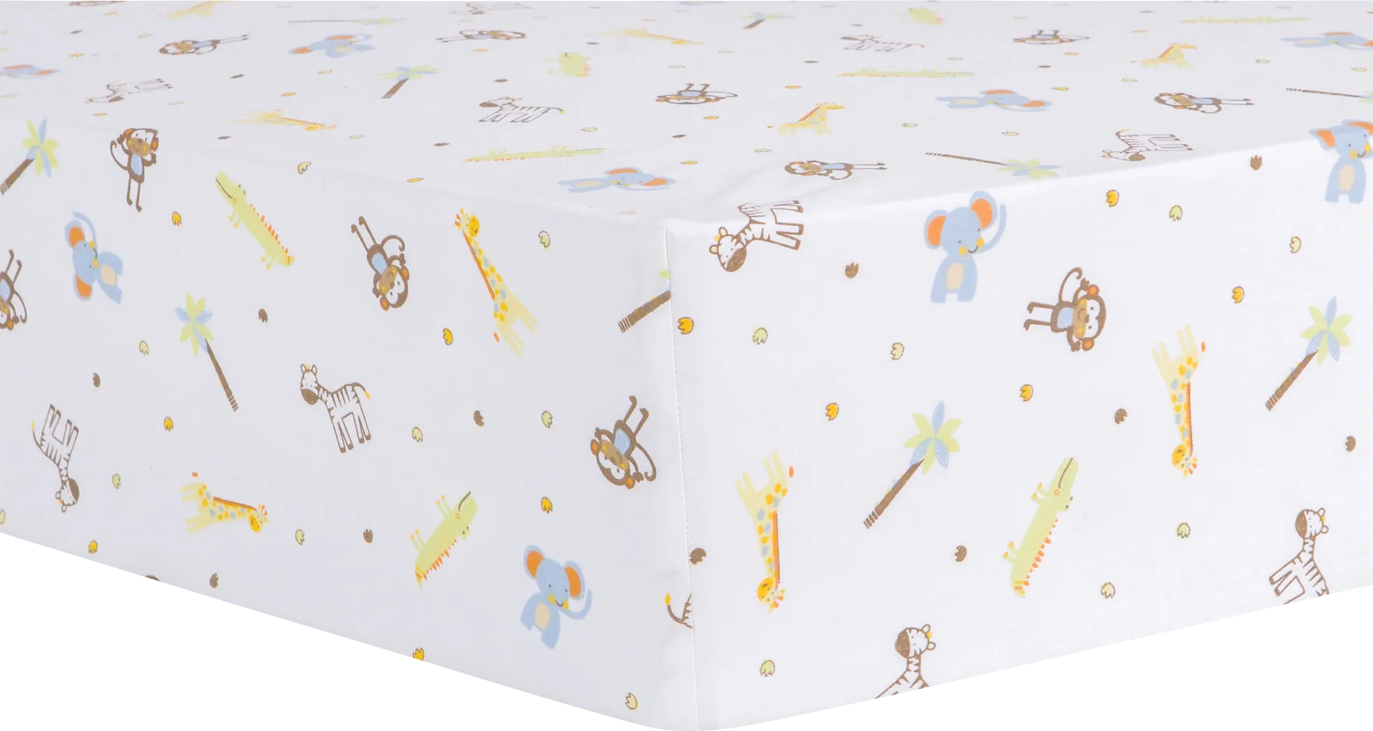 Jungle Whimsey Gray 6 Pc Baby Bedding Set - Thumbnail - Image 5