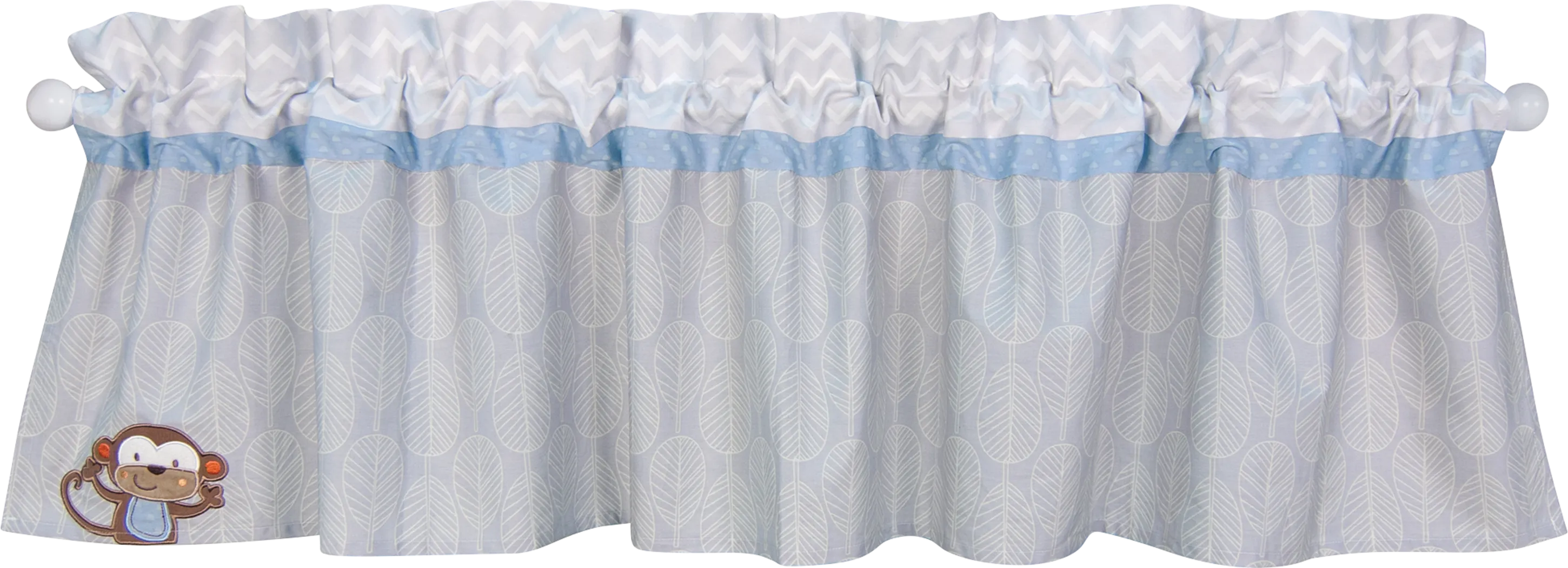 Jungle Whimsey Gray 6 Pc Baby Bedding Set - Thumbnail - Image 10