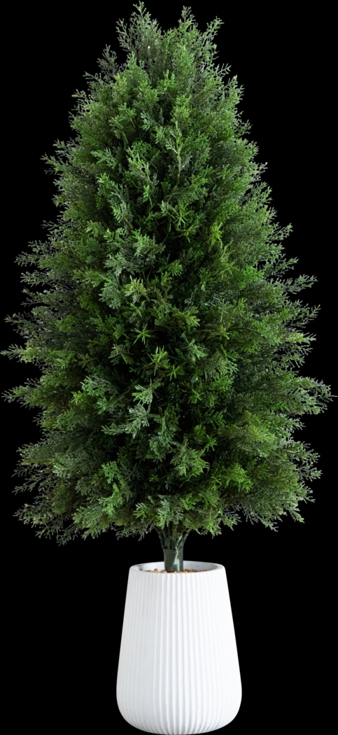 Juniata Green Indoor/Outdoor Silk Tree - Thumbnail - Image 1