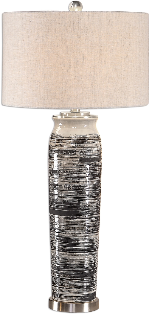 Junius Street Gray Lamp - Thumbnail - Image 2