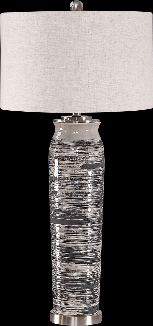 Junius Street Gray Lamp - Thumbnail - Image 1