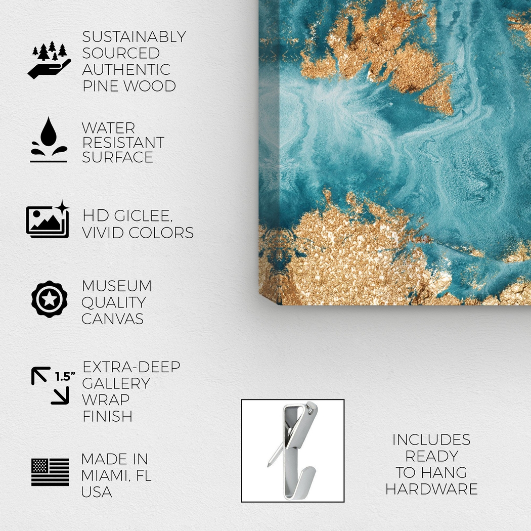 Jupiter Storm Blue Artwork - Thumbnail - Image 3