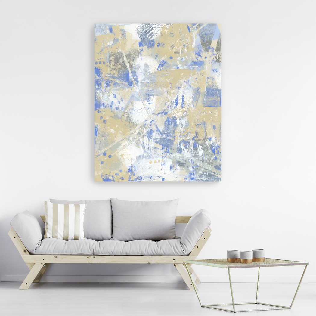 Jupiter's Surface Blue Artwork - Thumbnail - Image 2