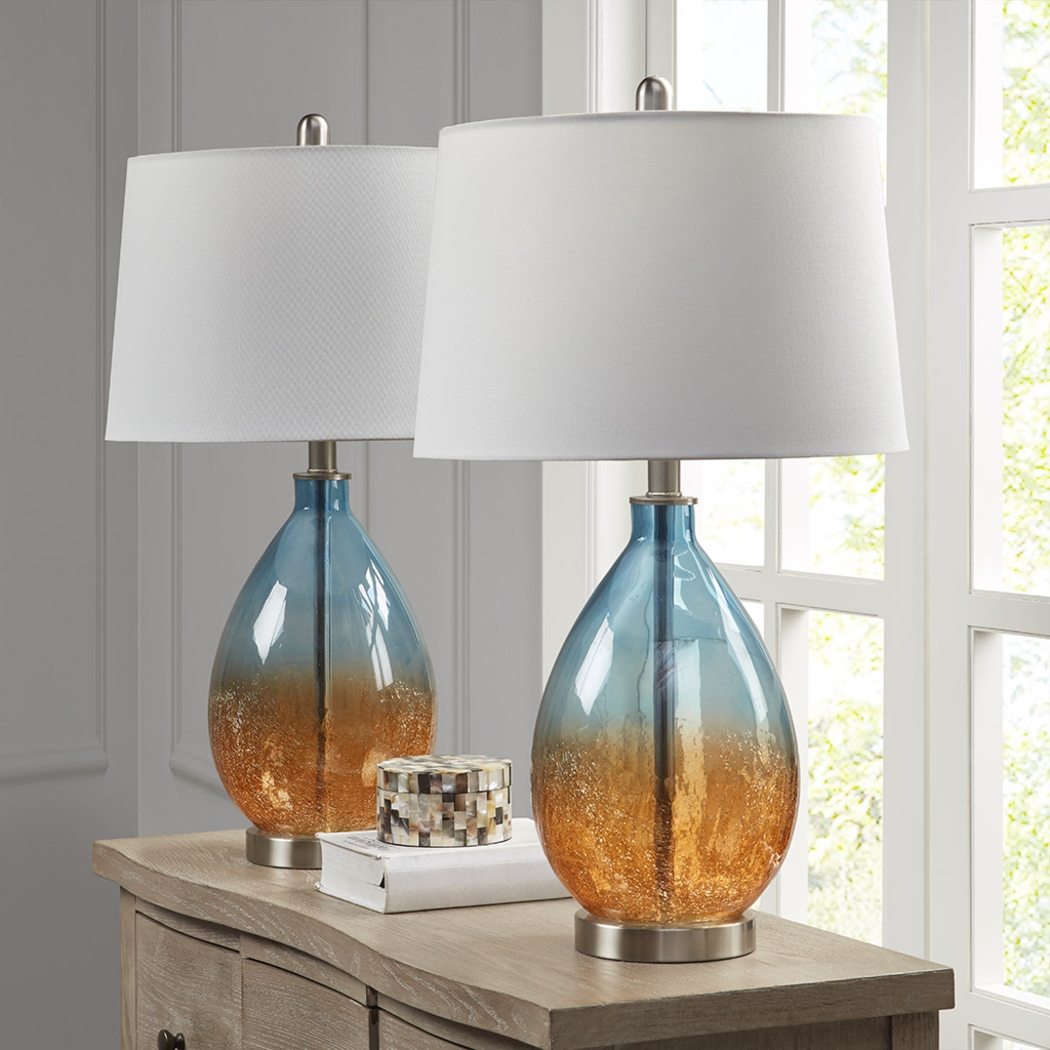 Justice Alley Blue Lamp, Set of 2 - Thumbnail - Image 9