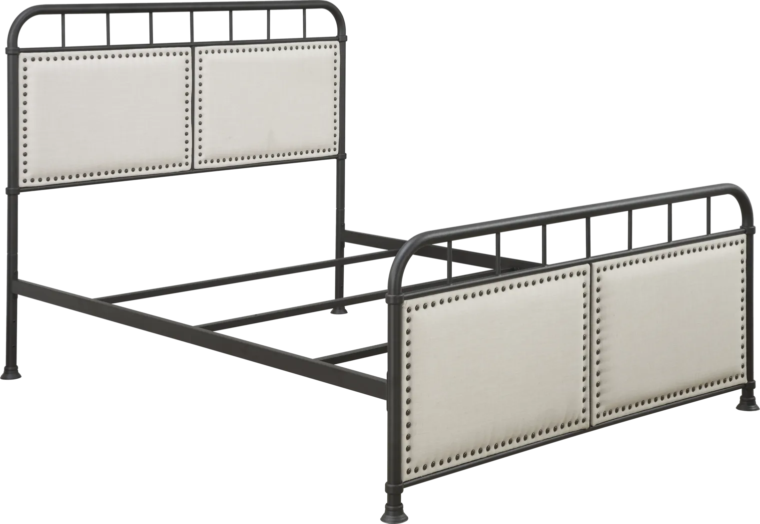 Justina White Queen Panel Bed - Thumbnail - Image 3