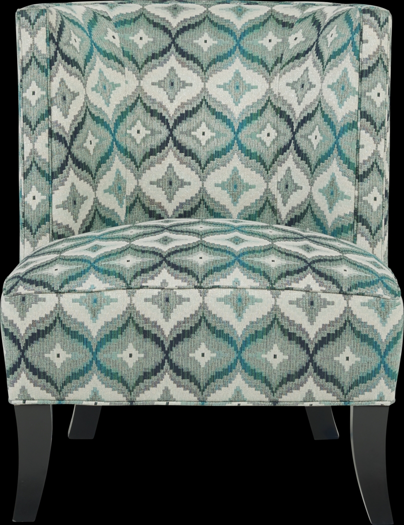 Justine Emerald Accent Chair - Thumbnail - Image 2