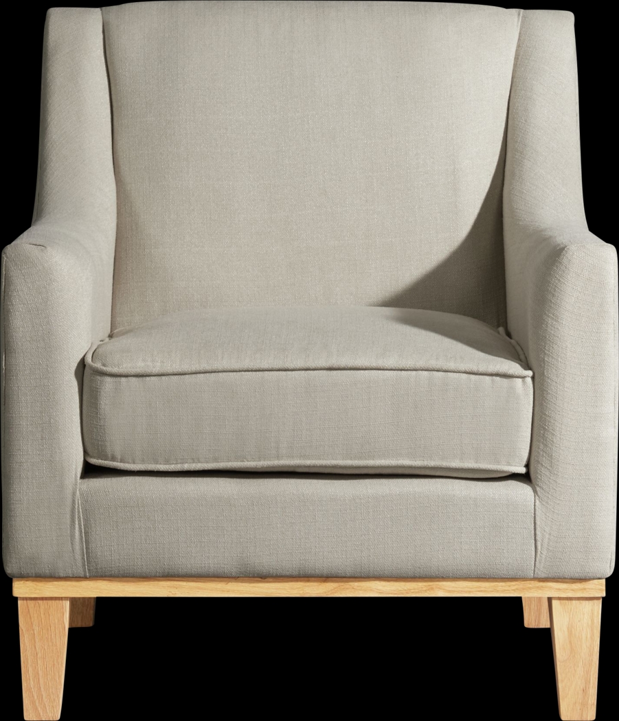 Kaali Beige Accent Chair - Thumbnail - Image 2