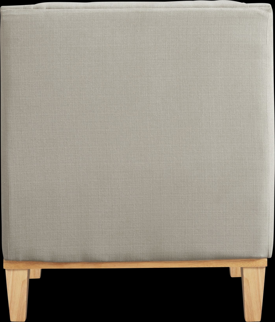 Kaali Beige Accent Chair - Thumbnail - Image 4