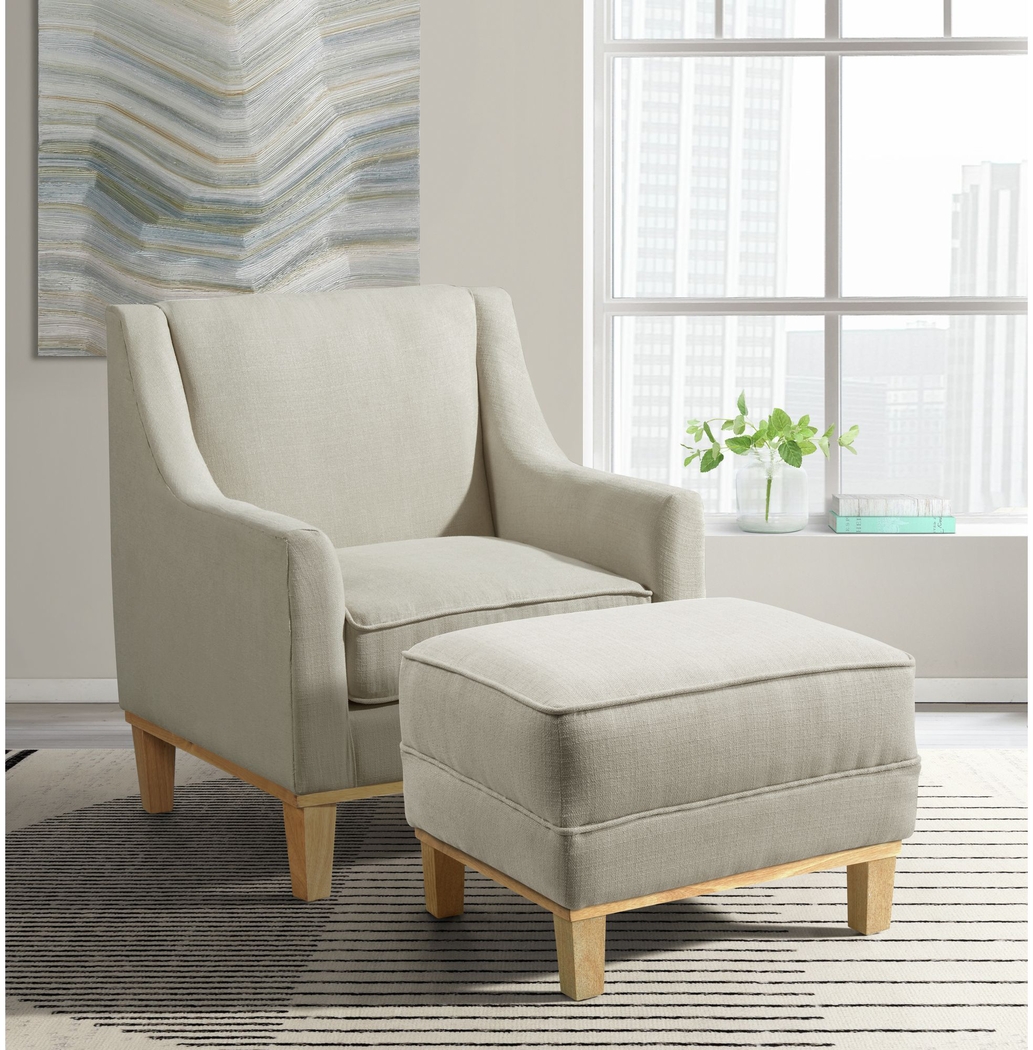 Kaali Beige Accent Chair - Thumbnail - Image 8