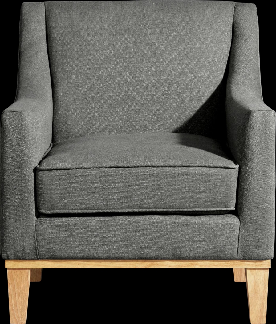 Kaali Charcoal Accent Chair - Thumbnail - Image 2