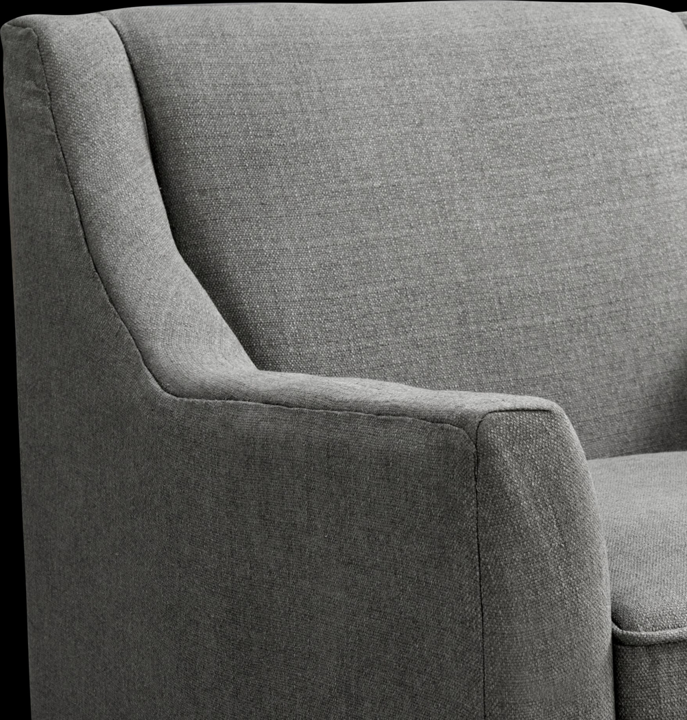 Kaali Charcoal Accent Chair - Thumbnail - Image 5