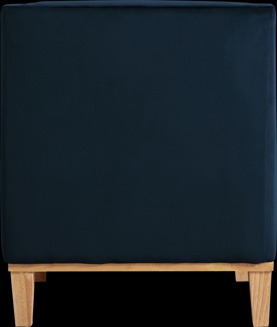 Kaali Dark Blue Accent Chair - Thumbnail - Image 4
