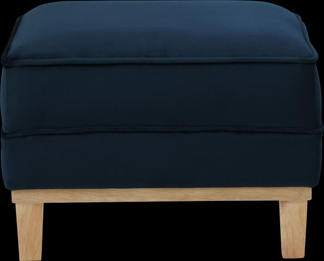 Kaali Dark Blue Ottoman - Thumbnail - Image 2