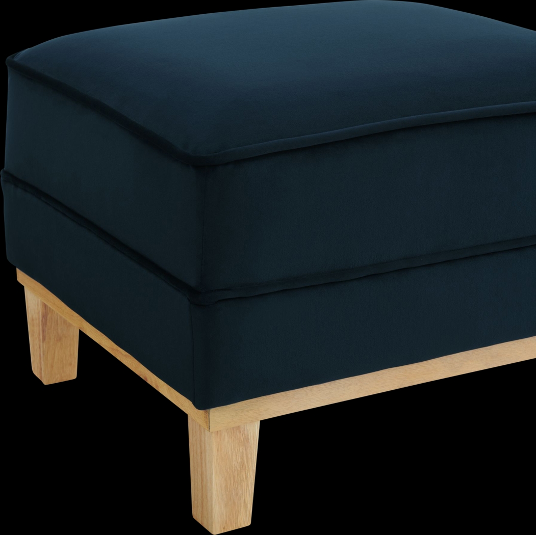 Kaali Dark Blue Ottoman - Thumbnail - Image 4