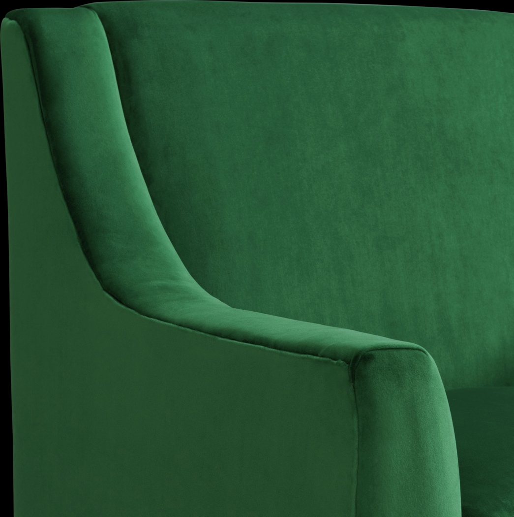 Kaali Green Accent Chair - Thumbnail - Image 5
