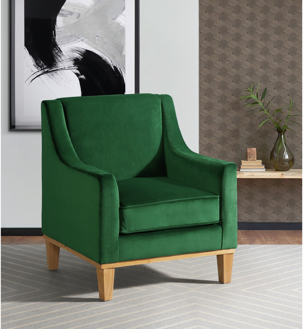 Kaali Green Accent Chair - Thumbnail - Image 7