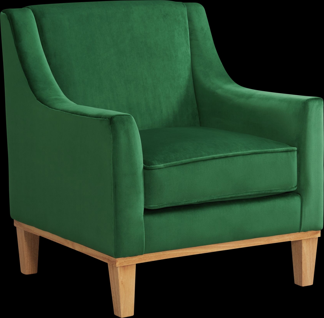 Kaali Green Accent Chair - Thumbnail - Image 1