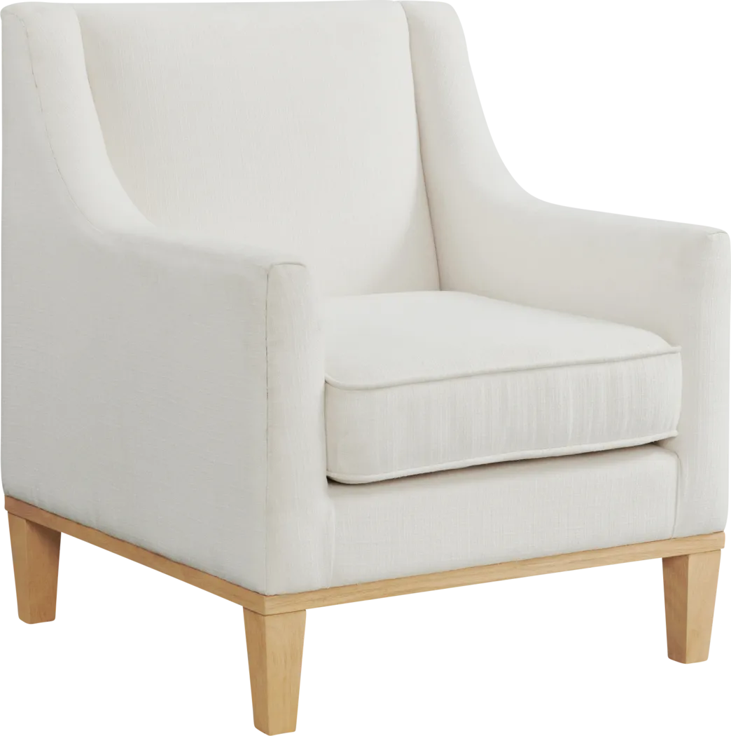 Kaali Ivory Accent Chair - Thumbnail - Image 2
