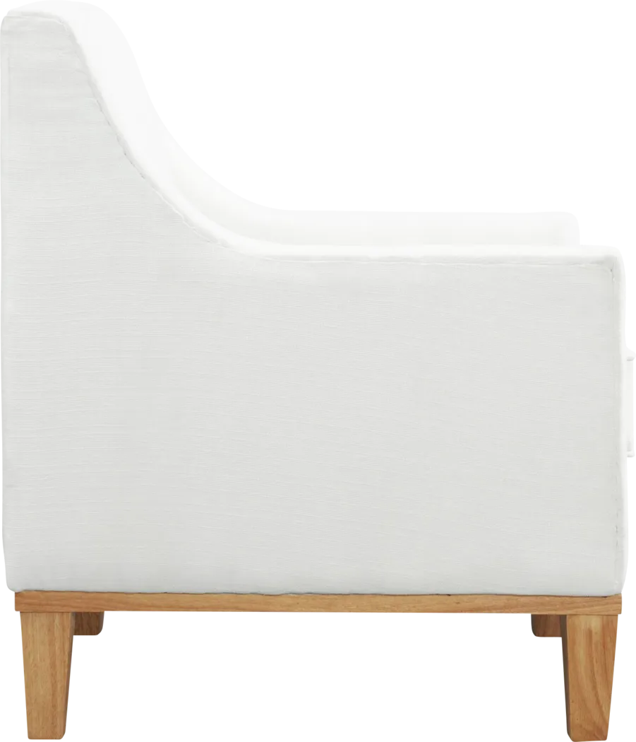 Kaali Ivory Accent Chair - Thumbnail - Image 3