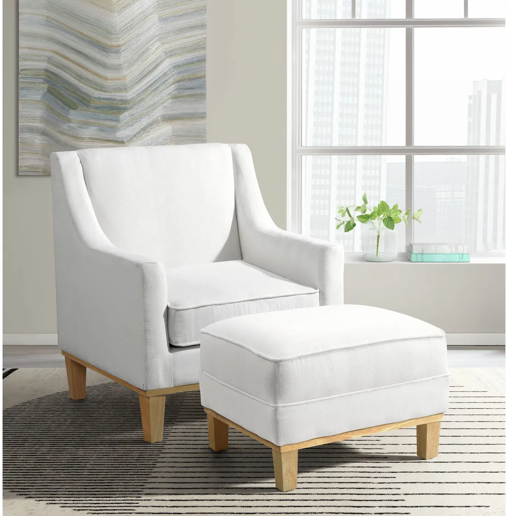 Kaali Ivory Accent Chair - Thumbnail - Image 8
