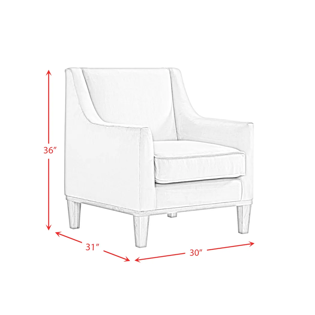 Kaali Ivory Accent Chair - Thumbnail - Image 10