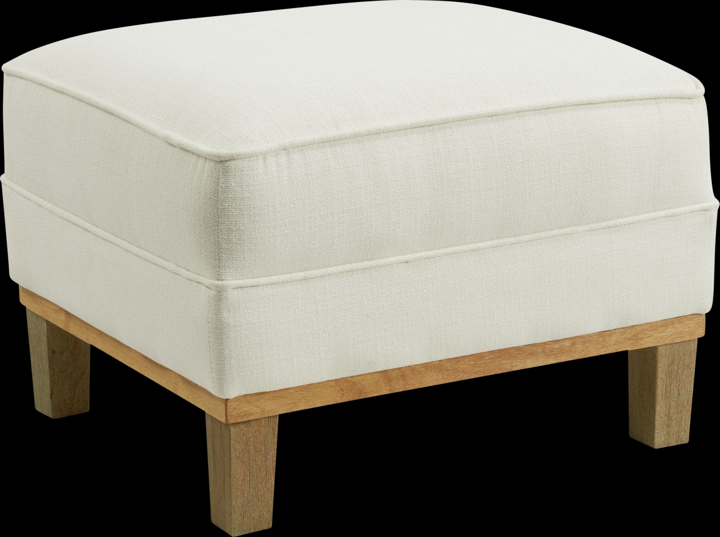 Kaali Ivory Ottoman - Thumbnail - Image 1