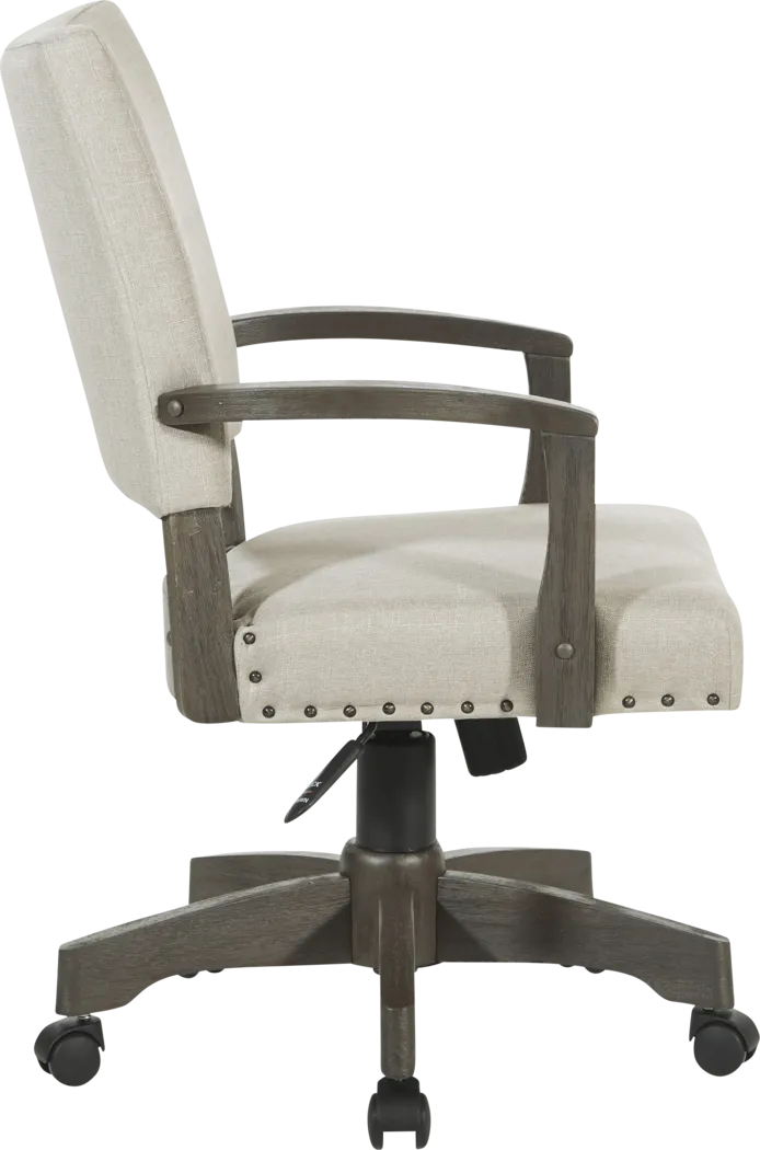 Kabasele Ivory Office Chair - Thumbnail - Image 5