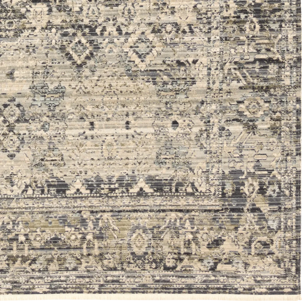 Kabeda Khaki 7'6 x 9'7 Indoor/Outdoor Rug - Image 4