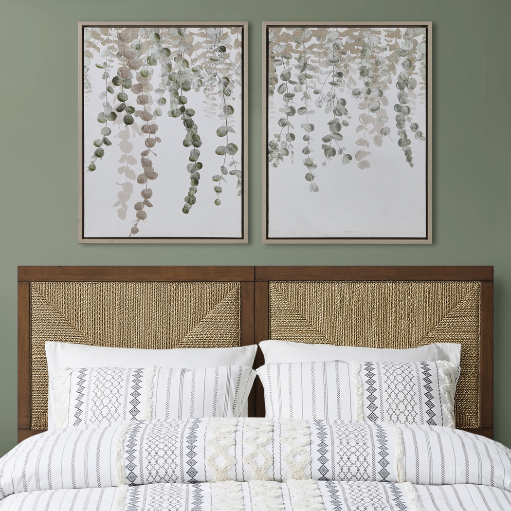 Kabedi Green Wall Decor, Set of 2 - Thumbnail - Image 2