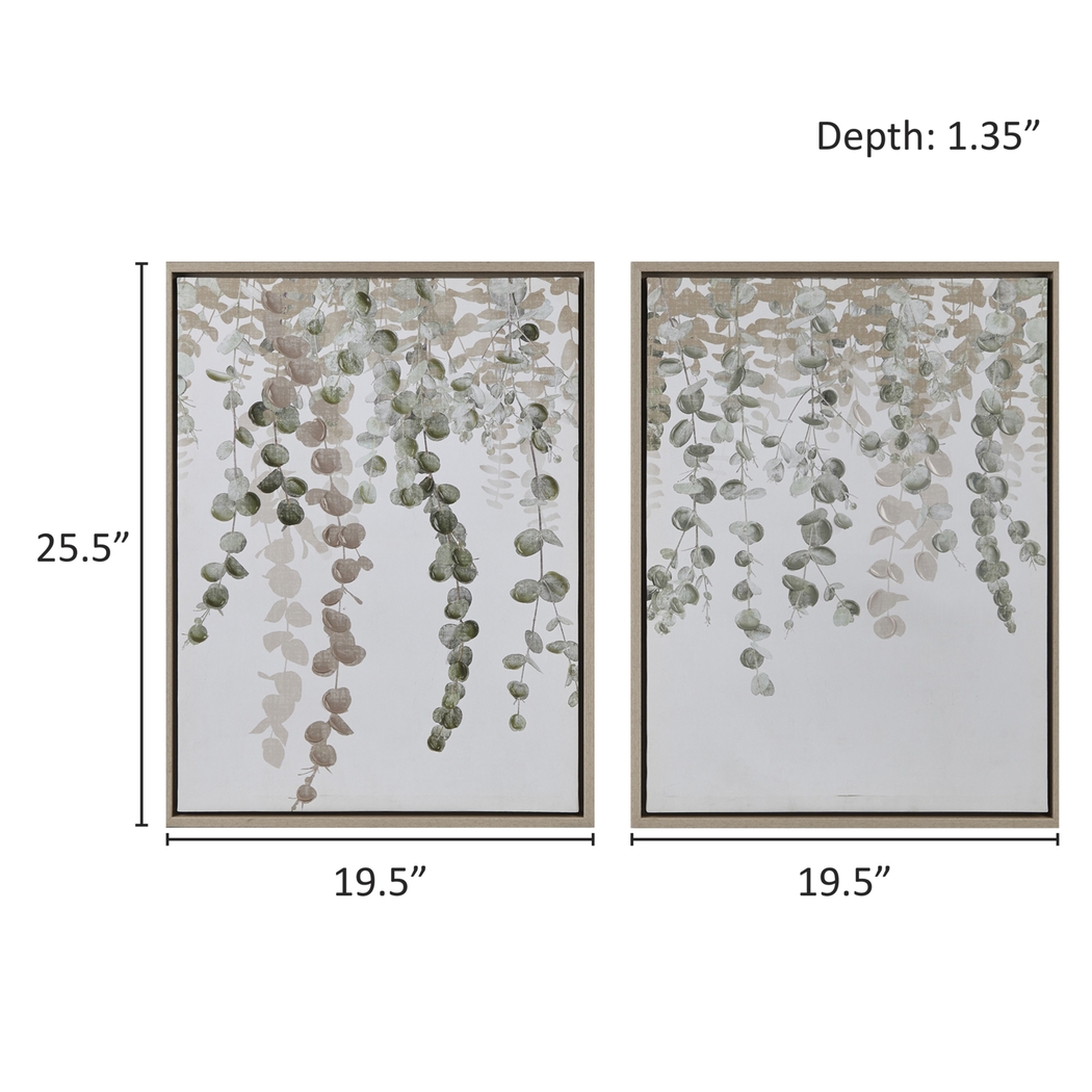 Kabedi Green Wall Decor, Set of 2 - Thumbnail - Image 7