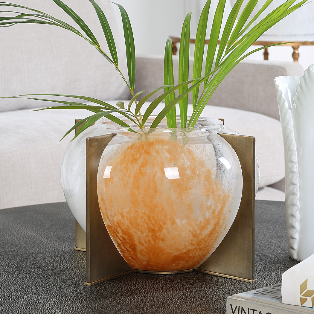 Kabeya Orange Vase - Thumbnail - Image 2