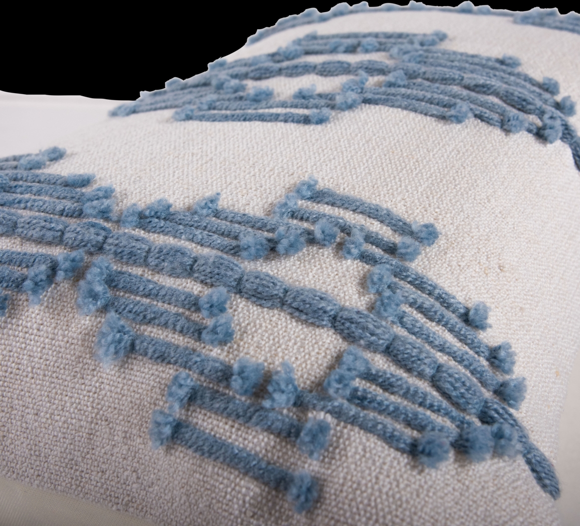 Kabin Blue Indoor/Outdoor Accent Pillow - Thumbnail - Image 2