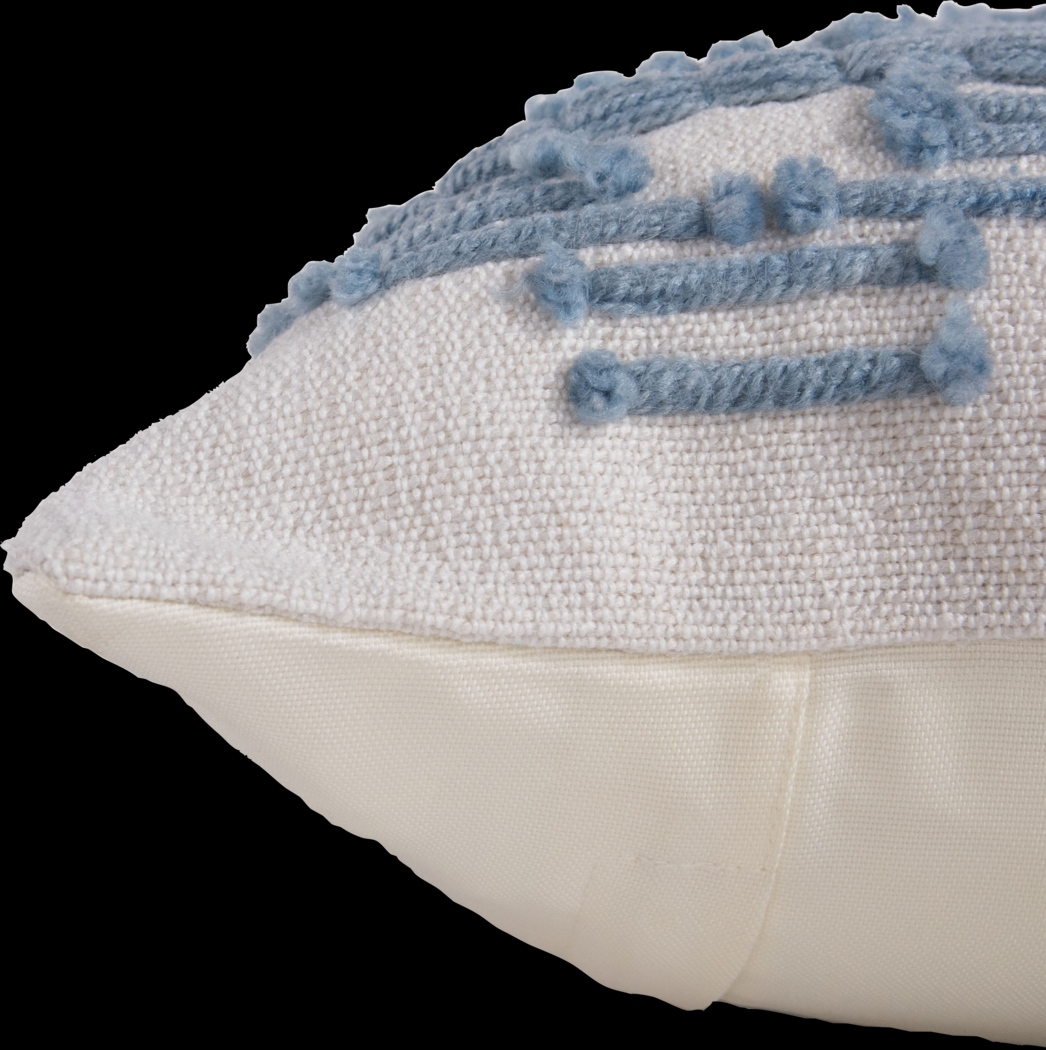 Kabin Blue Indoor/Outdoor Accent Pillow - Thumbnail - Image 5