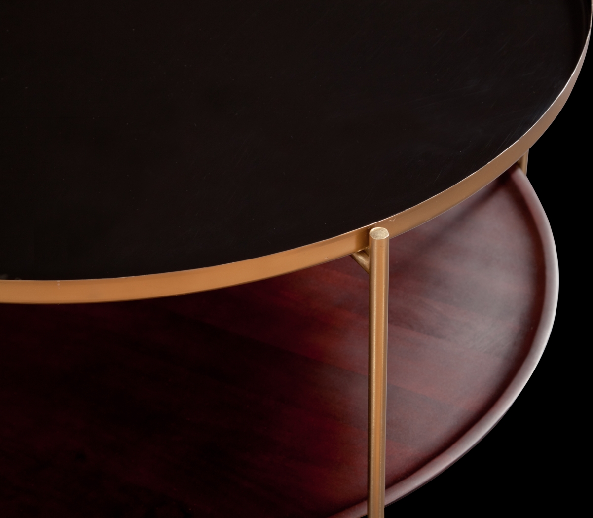 Kabishi Black Coffee Table - Thumbnail - Image 4