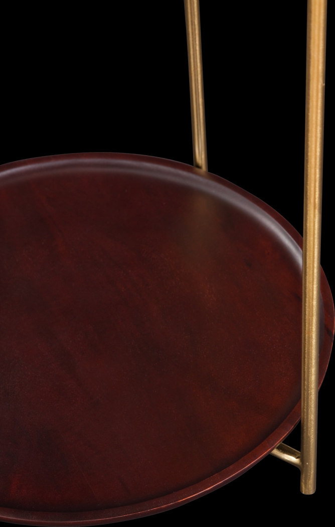 Kabishi Black End Table - Thumbnail - Image 2