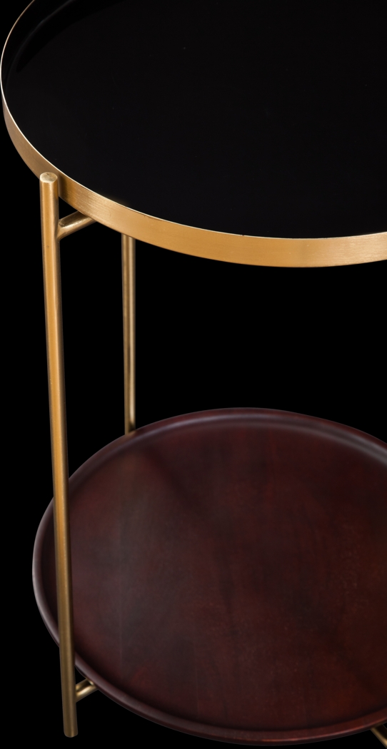 Kabishi Black End Table - Thumbnail - Image 3