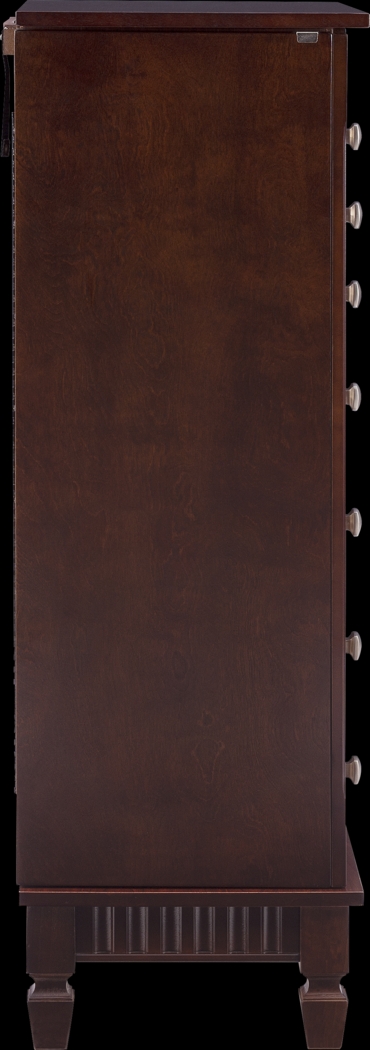 Kabrawa Brown Jewelry Armoire - Thumbnail - Image 5