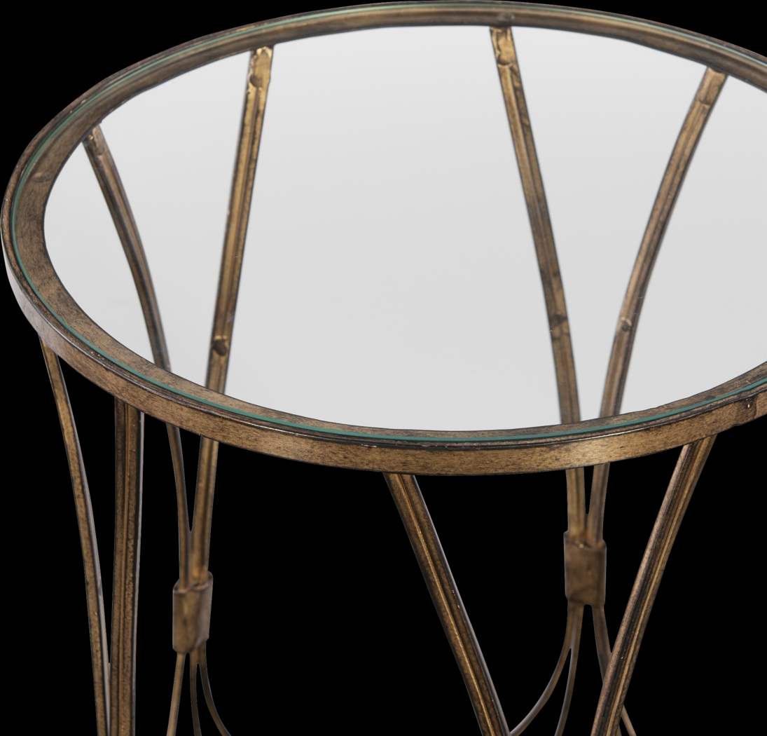 Kachina Gold Accent Table - Thumbnail - Image 2