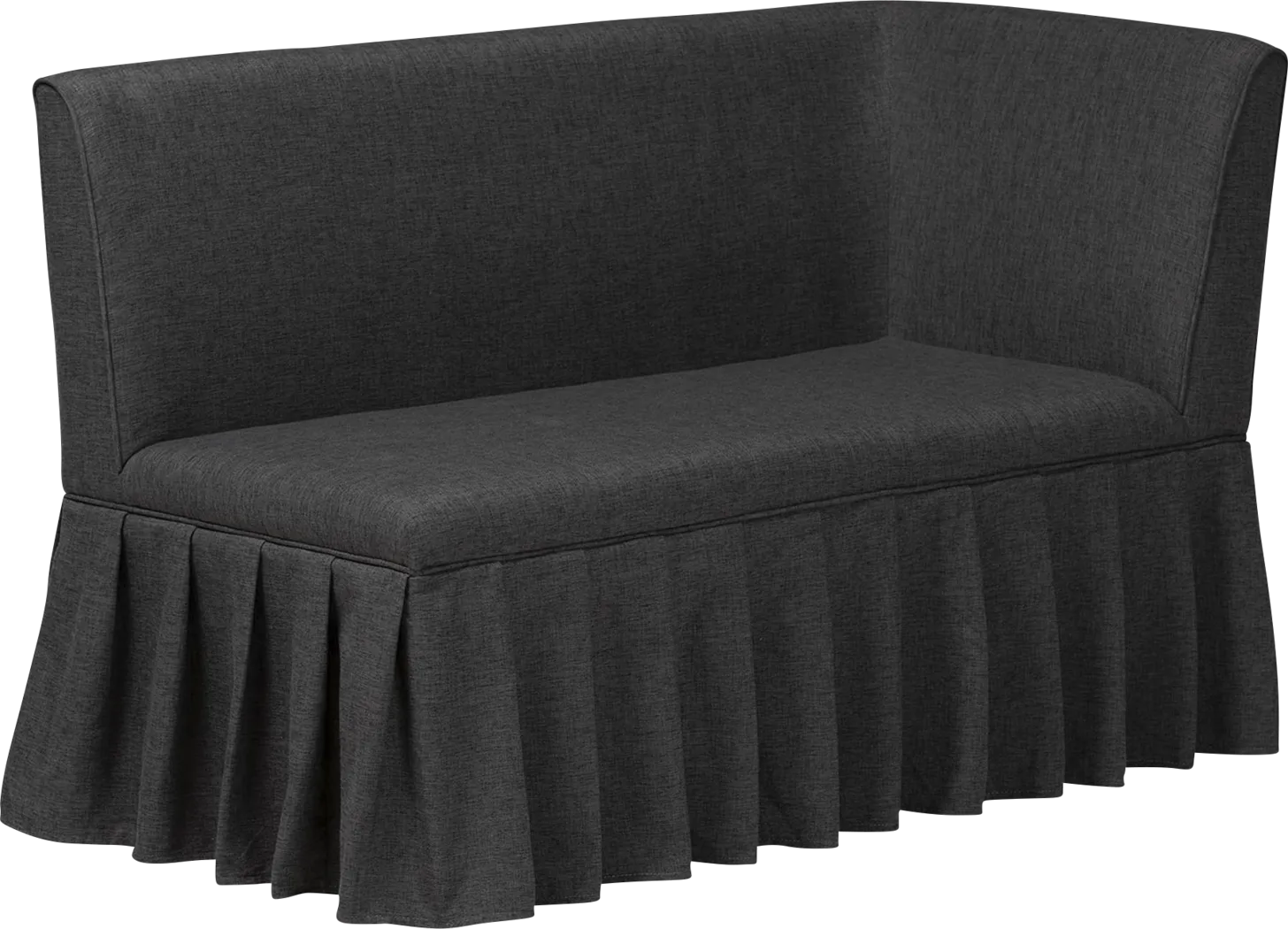 Kaddak I Charcoal Dining Bench - Thumbnail - Image 2