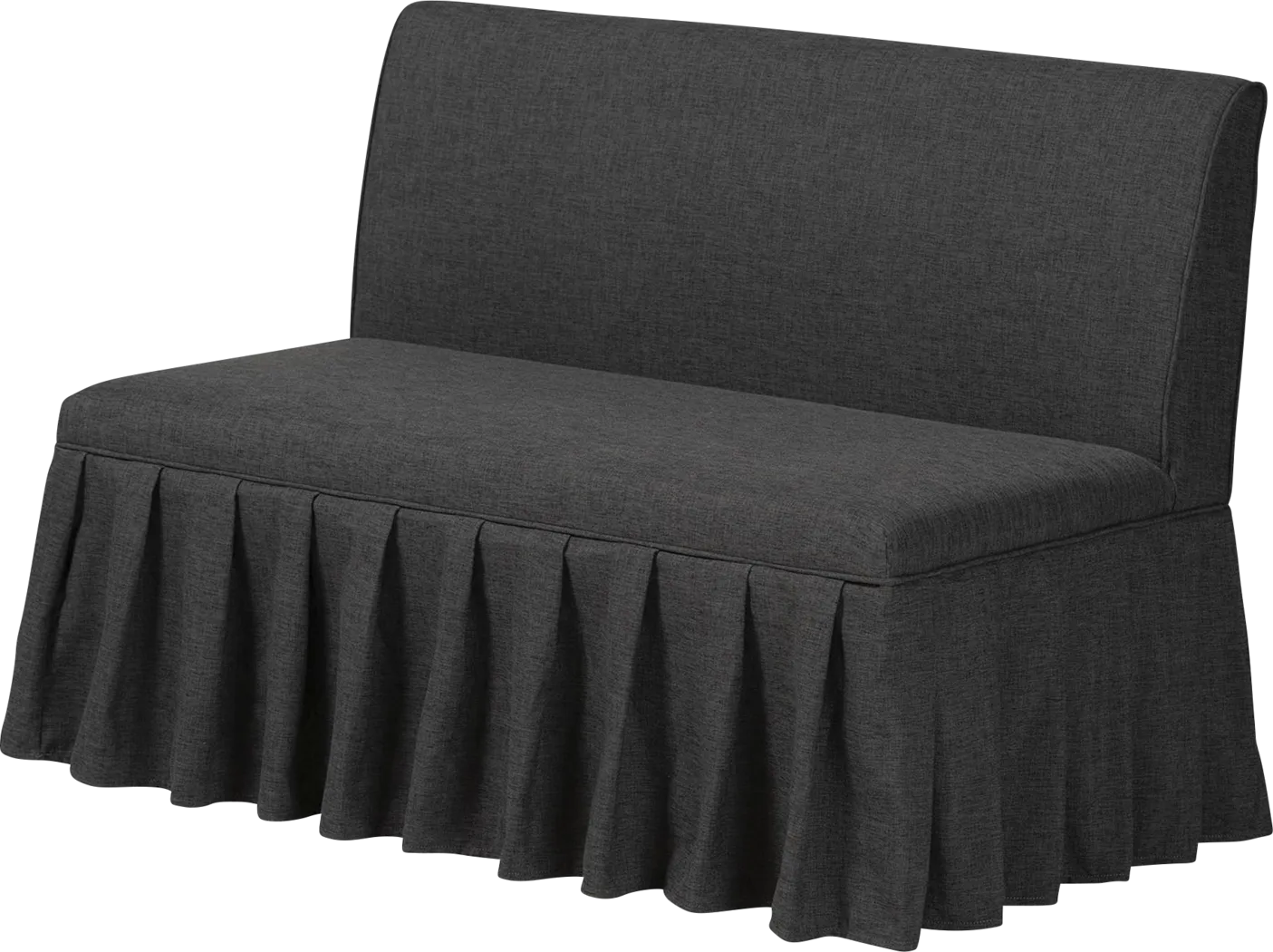 Kaddak I Charcoal Dining Bench - Thumbnail - Image 3