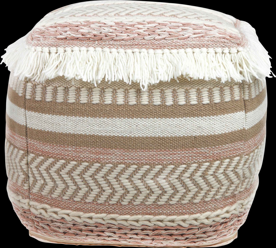 Kadea Pink Pouf - Thumbnail - Image 1