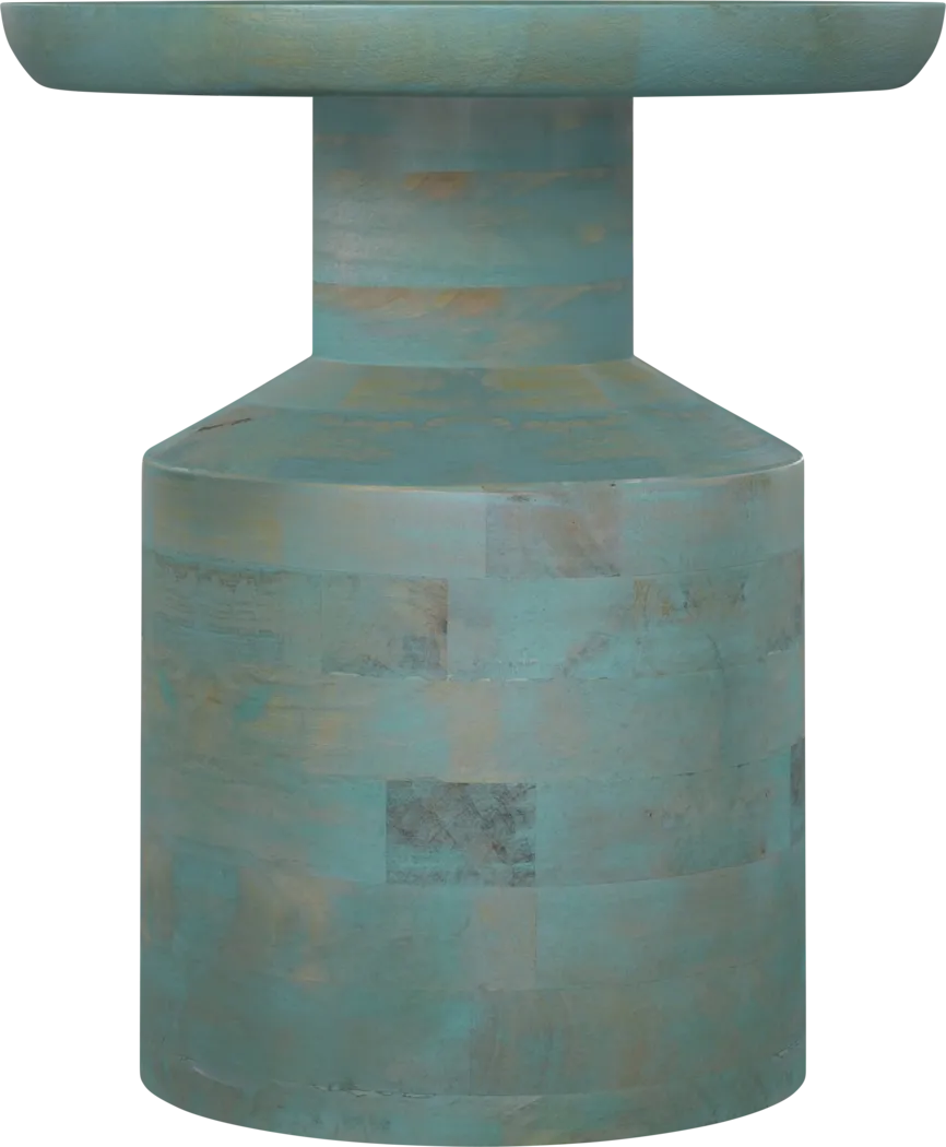 Kadidia Blue End Table - Thumbnail - Image 3