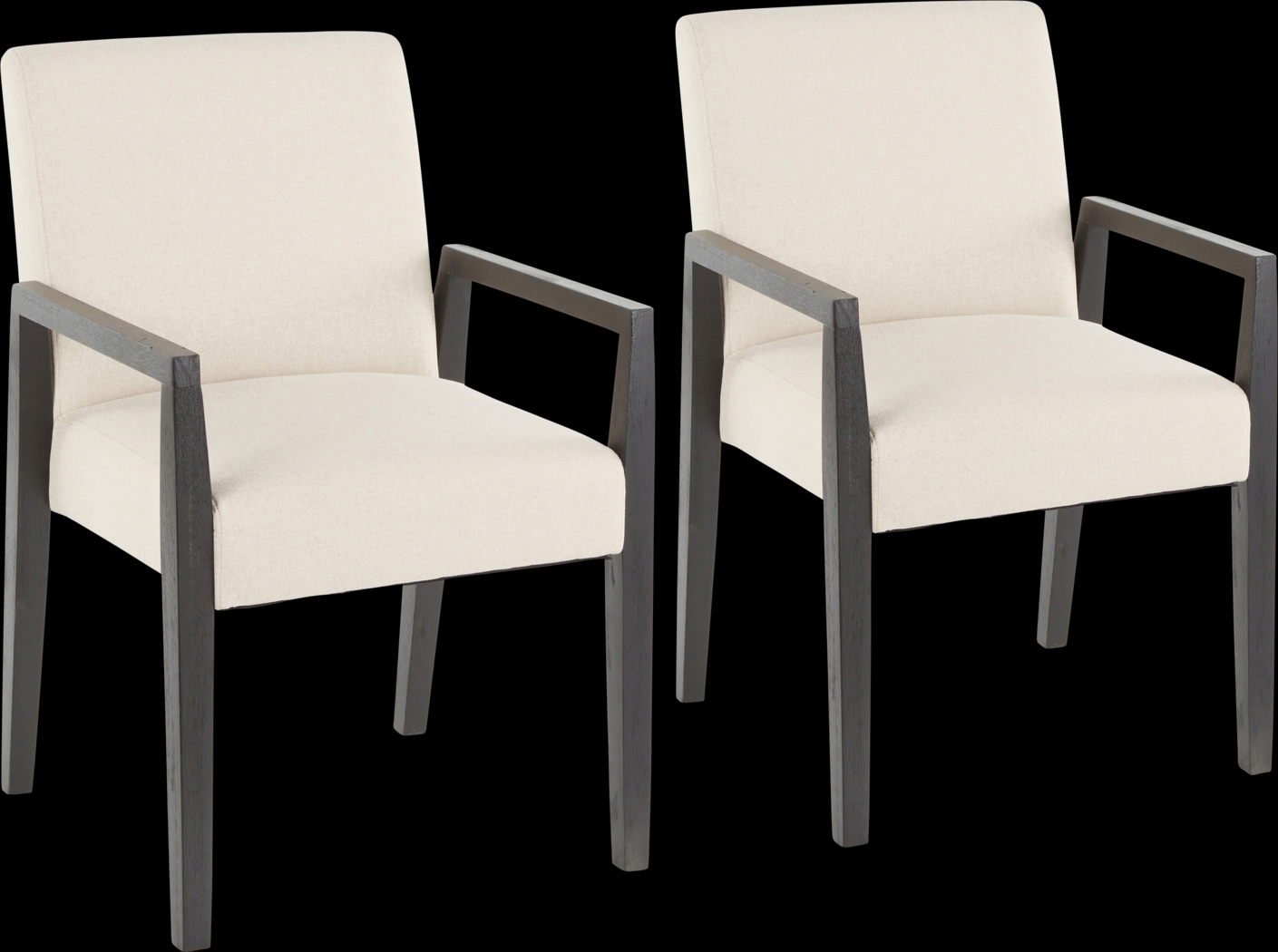 Kadleston Beige Arm Chair, Set of 2 - Thumbnail - Image 1