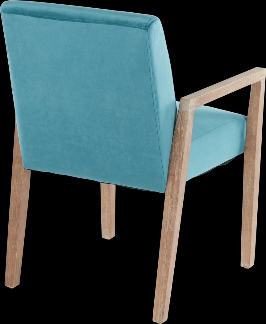 Kadleston II Blue Arm Chair, Set of 2 - Thumbnail - Image 4