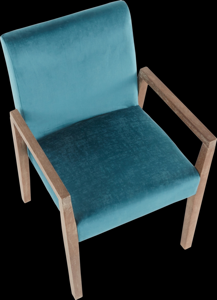 Kadleston II Blue Arm Chair, Set of 2 - Thumbnail - Image 7