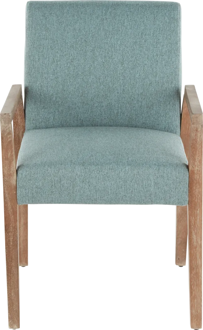 Kadleston II Teal Arm Chair, Set of 2 - Thumbnail - Image 6